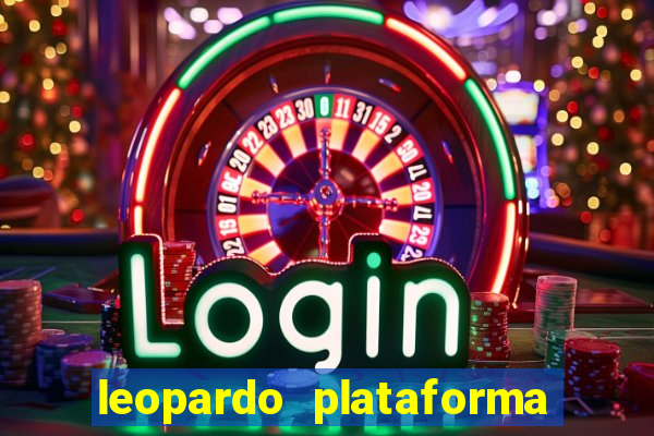 leopardo plataforma de jogos